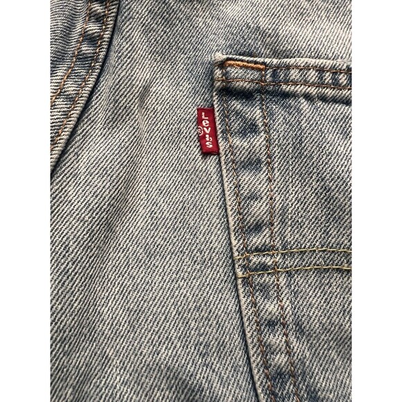 NWT Levi's 469 Men's Jean Shorts Light Wash Loose Fit Distressed Denim Size 34 - Picture 5 of 11